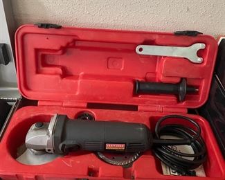 Craftsman Angle Grinder in Case