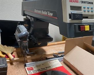 Craftsman Electronic Radial Saw