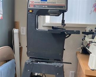 Sears Craftsman 12" Band Saw/Sander and Stand