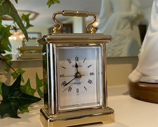 Linden Quartz Carriage Clock