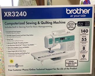 Brother Computerized Sewing & Quilting Machine - XR3240
