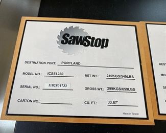 SawStop - Industrial Cabinet Saw Industrial T-Glide Fence System - Model Number ICS51230