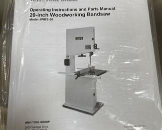 Jet 20" Woodworking Bandsaw 