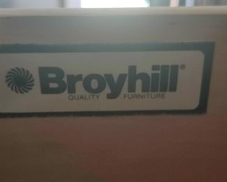 BROYHILL BRAND - CHEST OF DRAWERS - $75, NIGHTSTAND - $20