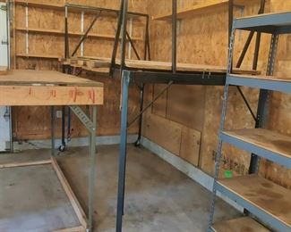 VARIOUS SHELVING FOR SALE