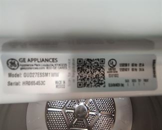 GE BRAND - ENERGY SAVER - STACKABLE WASHER AND DRYER $500...PURCHASED IN 2020 FOR $1400