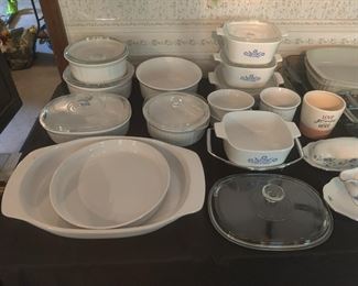 VARIOUS KITCHENWARE & CORNINGWARE