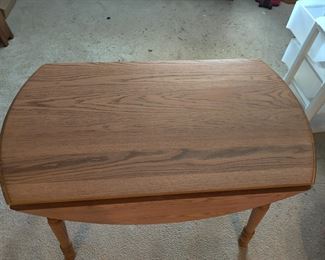 TWO SETS FOR OAK KITCHEN/DINING TABLE AND FOUR CHAIRS $75 EACH