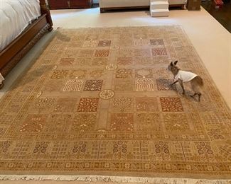 Turkish rug purchased in Turkey by owners