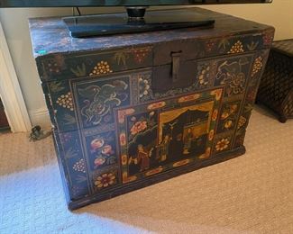 Painted trunk