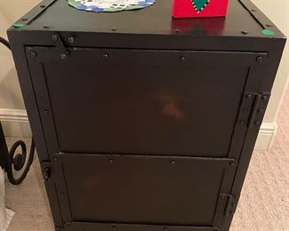 Restoration Hardware Metal side table