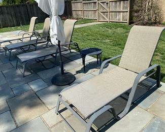 Winston chaise lounges 