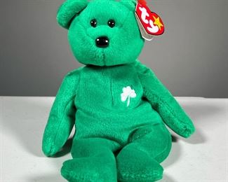 1997 "ERIN" TY BEANIE BABY | 1997 "Erin" bear from the Beanie Babies international collection for McDonald's Happy Meals.