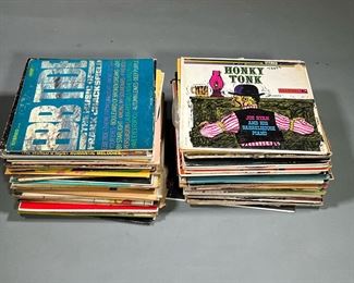 LARGE LOT OF MISC. RECORDS | Large collection of vinyl record albums, including Stan Getz, Ken Griffin, plus romantic & relaxing records, various orchestral records, songs from the 1930s & 40s, and more.