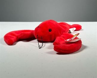 1993 "PINCHERS" BEANIE BABY | Lobster TY Beanie Baby with PVC pellets.
