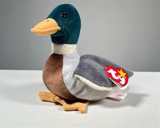 1997 "JAKE" BEANIE BABY | "Jake" the mallard duck TY Beanie Baby, with stamped tush tag.