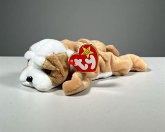 1996 "WRINKLES" BEANIE BABY | Style 4103, "Wrinkles" the dog TY Beanie Baby, with PVC pellets.