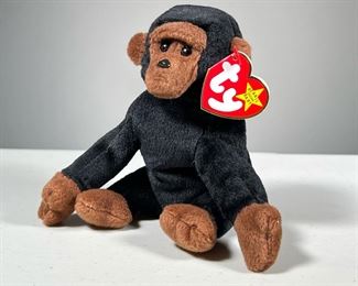 1996 "CONGO" BEANIE BABY | Style 4160, "Congo" the gorilla TY Beanie Baby, with PVC pellets.