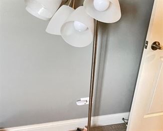 5 light floor lamp with versatile lighting positions, 52",  was $38, NOW $30