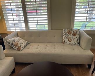 Couch and love seat in excellent condition