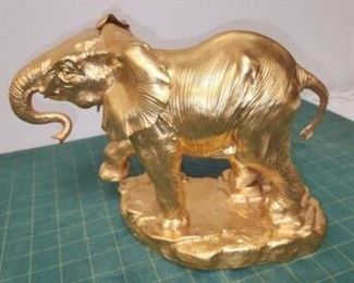 RC9049 Boehm Gem Gold 400 Collection Gold Porcelain Elephant with Diamond Eyes https://www.ebay.com/str/agesagoestatesales