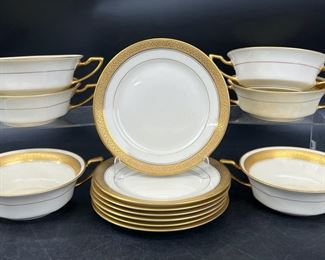 Rosenthal Ivory Bavaria Soup Bowls & Saucers
