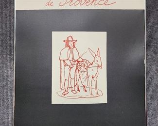 1963 Musee D Art Geneve Poster Framed MCM Style
