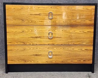 Fantastic Mid Century Modern MCM Laminate 3 Drawer Dresser Chest MCM .
