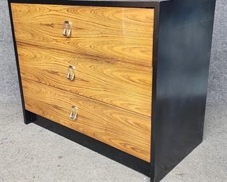 Fantastic Mid Century Modern MCM Laminate 3 Drawer Dresser Chest MCM .
