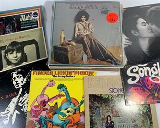30 Vintage Vinyl Record Albums - Astromusical House of Sagittarious, Melba Moore, Zorba The Greek, The Flying Dutchman, Christmas Songs, Creedence Clearwater Revival, Helen Reddy, Aretha Franklin, and More
