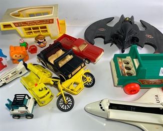 Fisher Price, Mattel, DC, Buddy L, and More Vintage Toys
