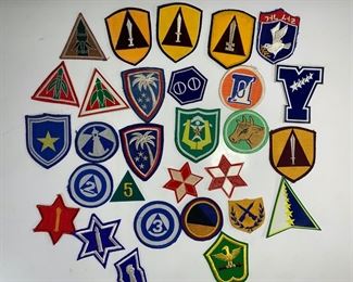 29 Vintage ROK Vietnam/Korean War Era US Military Service Patches
