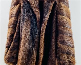 Vintage Authentic Fur Coat In Great Preowned Condition
