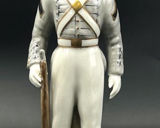 Fine Capodimonte Porcelain Soldier Figurine
