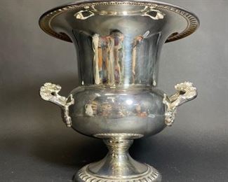VINTAGE SILVER ON COOPER SHERIDAN WINE/ Champagne Ice bucket
