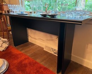Mid-Century style Expandable Console / Dining Table  
