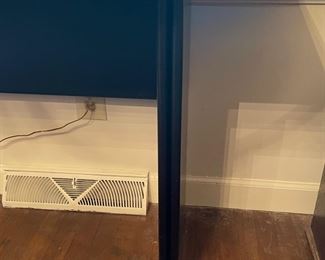 Black lacquer Vintage Gate leg Console / Dining table