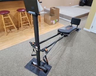 Total gym and bar chairs