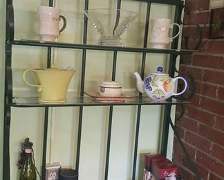 BAKER'S RACK AND MISC