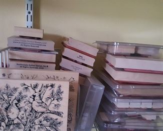 LOTS OF STAMPS FOR STAMPING