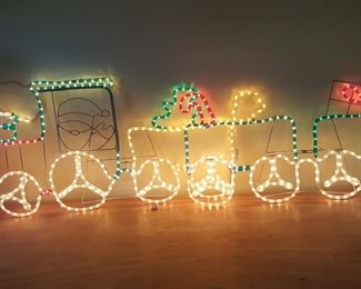CHRISTMAS TRAIN LIGHTS