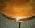 MAHOGANY LAMP  TABLE