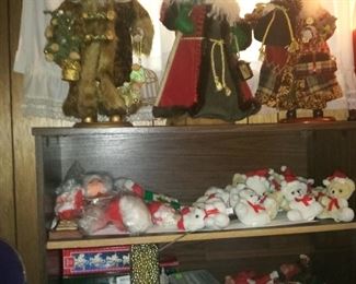 CHRISTMAS AND BOOK CASE