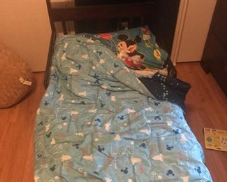 One of the top blue beds