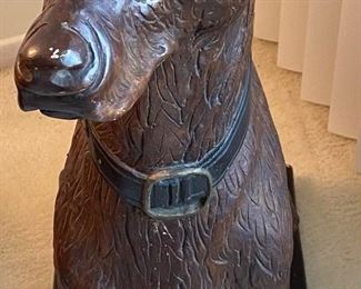 Large Dog Statue (Ear has Damage)
