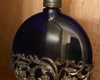 Cobalt Perfume Bottle