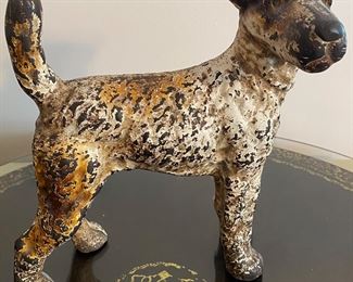 Cast Iron Terrier Door Stop 