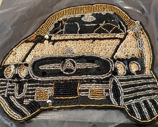 Sequined Mercedes Benz Patches