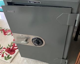 Vintage Floor Safe with Combination