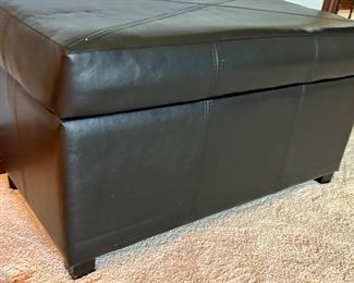 Brown Storage Bench 32s x 16d x16”h $20
